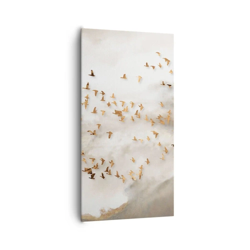 Impression sur toile - Image sur toile - Il est l'heure… - 65x120 cm