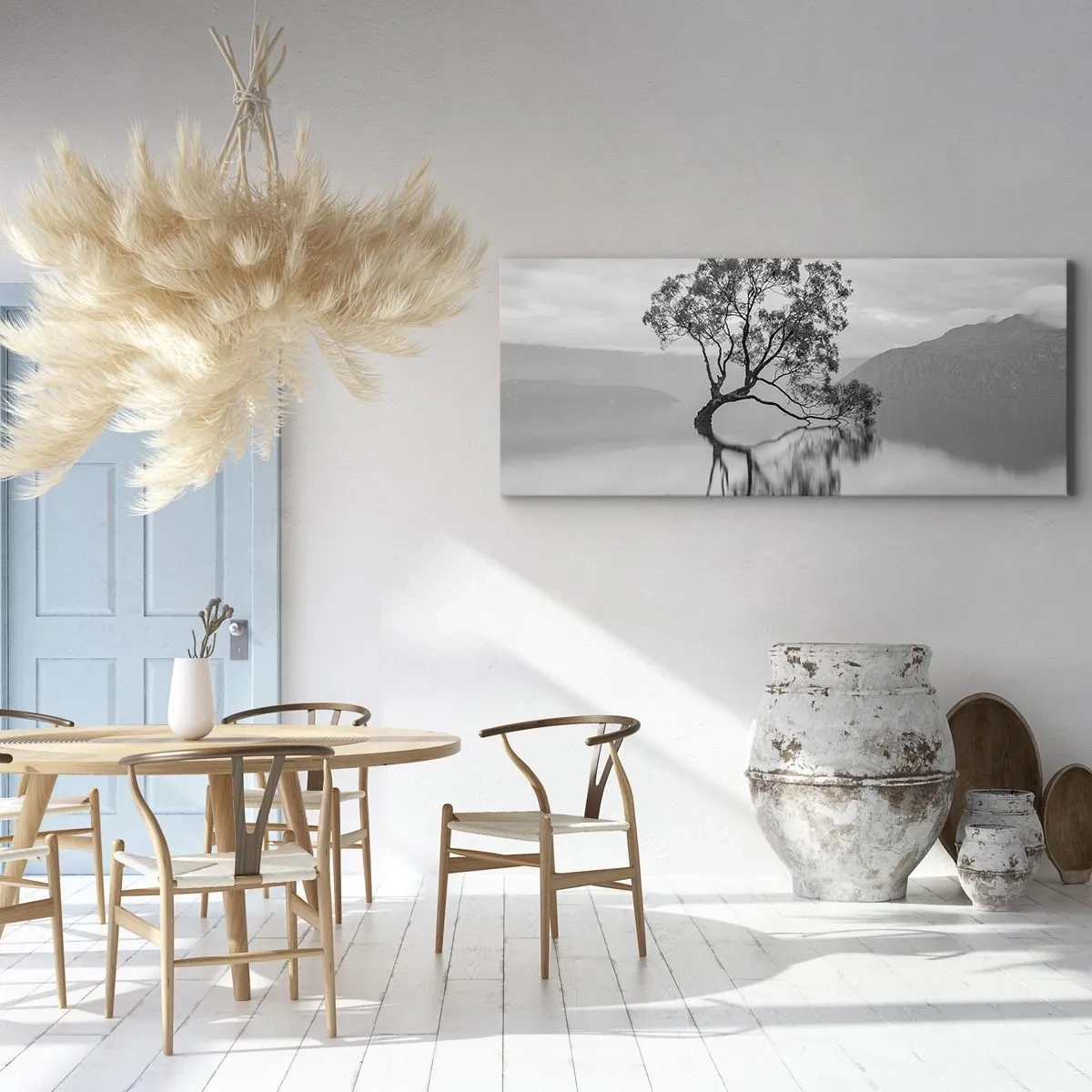 Impression sur toile - Image sur toile - Un tel pays existe - 100x40 cm