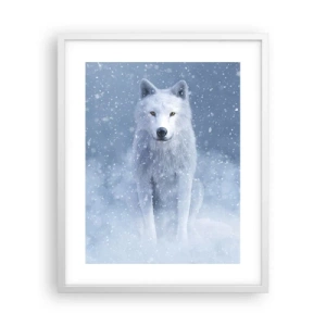 Affiche dans un cadre blanc - Poster - Dans une âme d'hiver - 40x50 cm