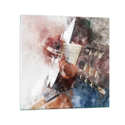 Impression sur verre - Image sur verre - Et qu'en pensez-vous ? - 60x60 cm