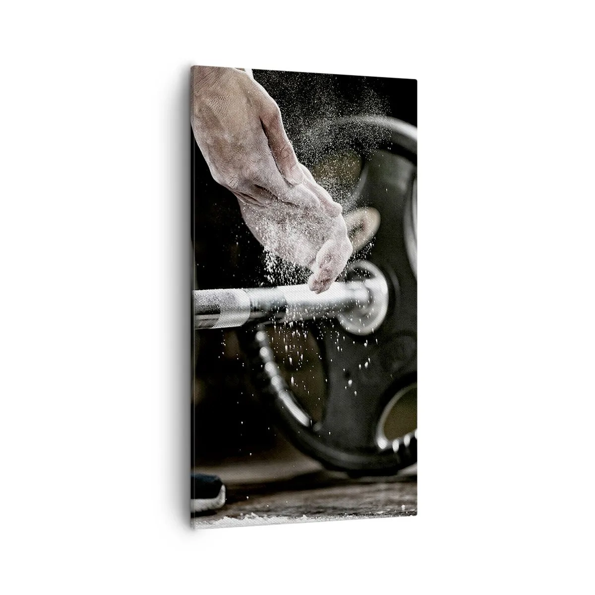 Impression sur toile - Image sur toile - Défi accepté! - 55x100 cm