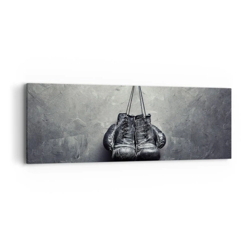 Impression sur toile - Image sur toile - Un temps pour se battre et un temps pour la paix - 90x30 cm