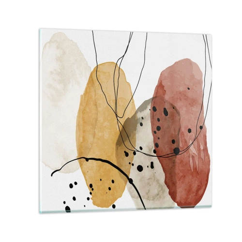 Impression sur verre - Image sur verre - Léger et transparent comme l'air - 60x60 cm