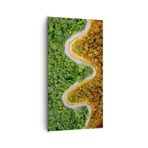 Impression sur toile - Image sur toile - Frontieres et differences - 65x120 cm