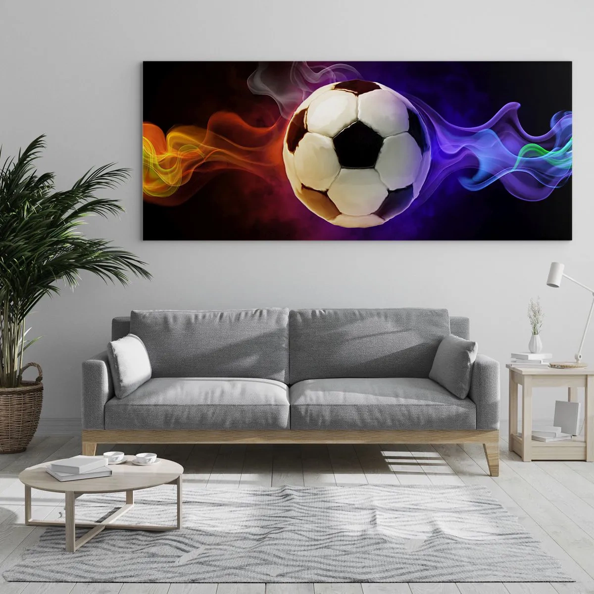 Impression sur verre - Image sur verre - Le pouvoir magique du jeu - 100x40 cm