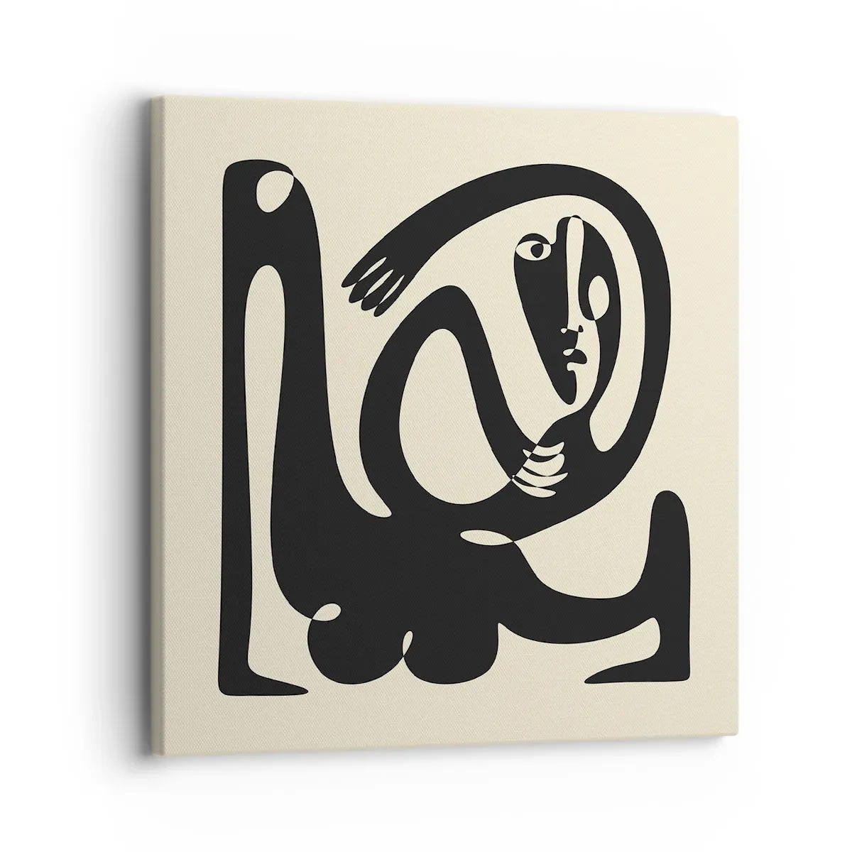 Impression sur toile - Image sur toile - Presque du Picasso - 30x30 cm