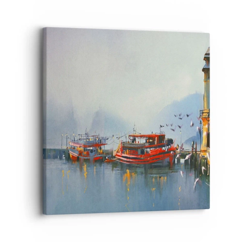 Impression sur toile - Image sur toile - Na końcu świata - 30x30 cm