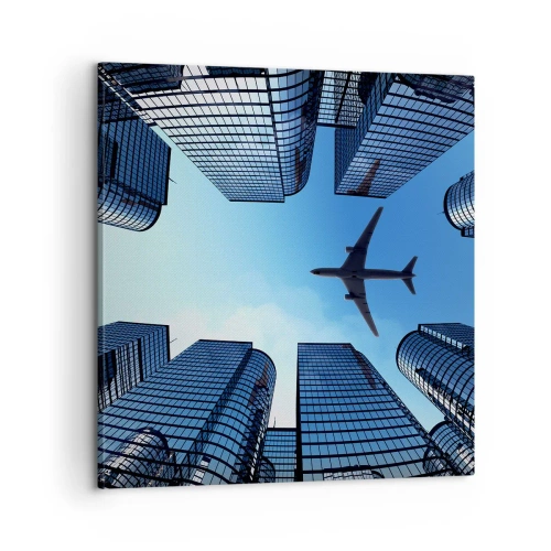 Impression sur toile - Image sur toile - La vue depuis le ravin de verre - 60x60 cm