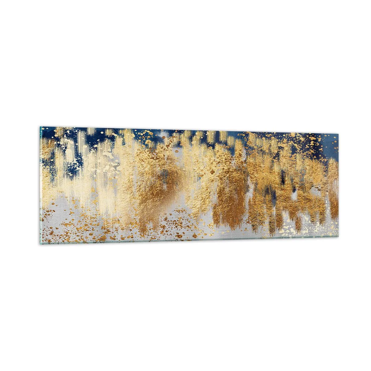 Impression sur verre - Image sur verre - Une composition moderne et pétillante - 90x30 cm