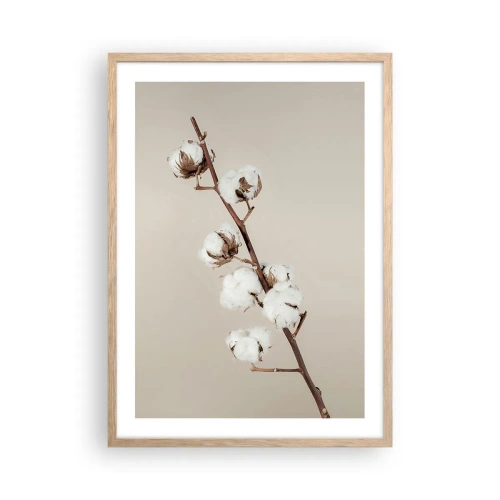 Affiche dans un chêne clair - Poster - A la source de la douceur - 50x70 cm