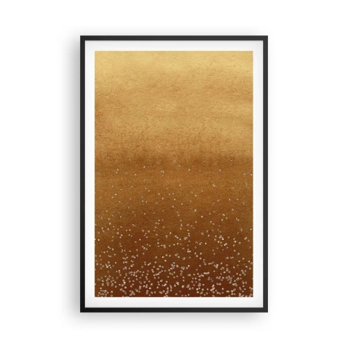 Affiche dans un cadre noir - Poster - Origine du monde - 61x91 cm