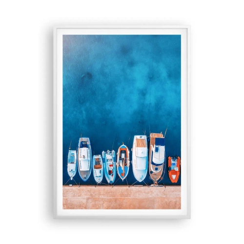 Affiche dans un cadre blanc - Poster - En une seule fois - 70x100 cm