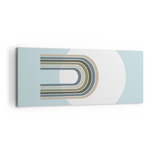 Impression sur toile - Image sur toile - Attraction irrésistible - 100x40 cm