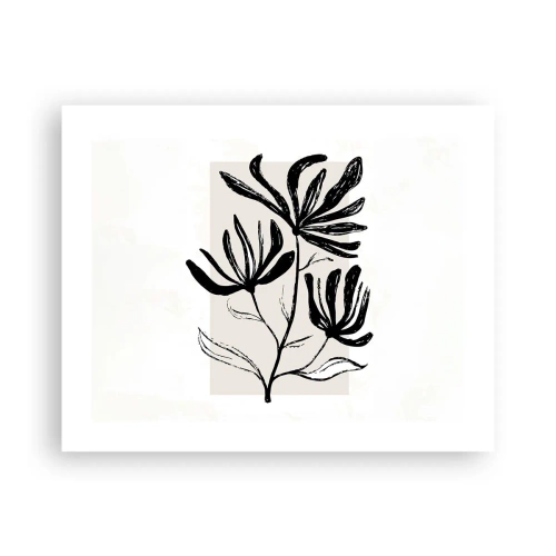 Affiche - Poster - Esquisse pour l'herbier - 50x40 cm