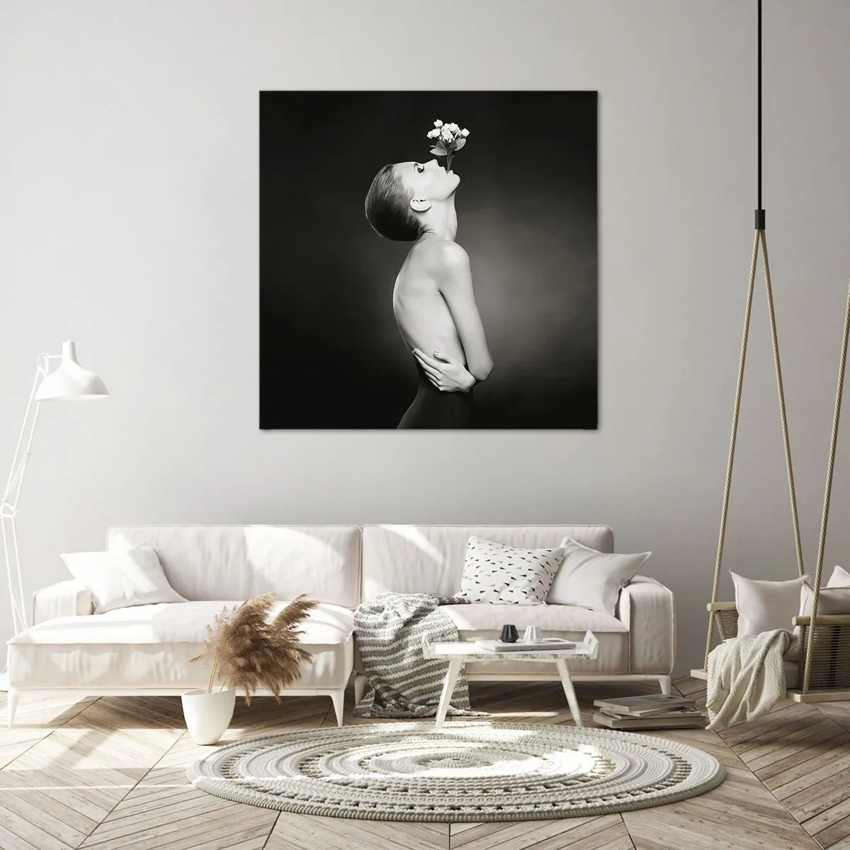 Impression sur toile - Image sur toile - Elégance excentrique - 30x30 cm
