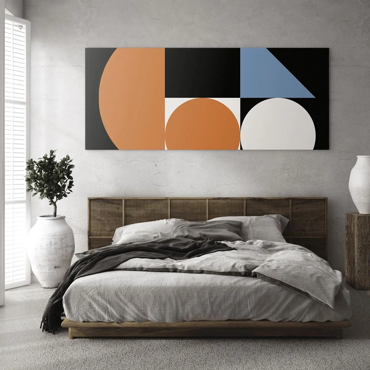 Impression sur verre - Image sur verre - Rangement de figures - 100x40 cm