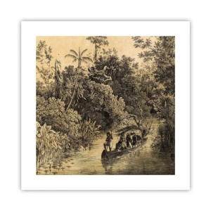 Affiche - Poster - Expédition à la source - 40x40 cm