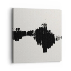 Impression sur toile - Image sur toile - Vibrations de l'imagination - 30x30 cm