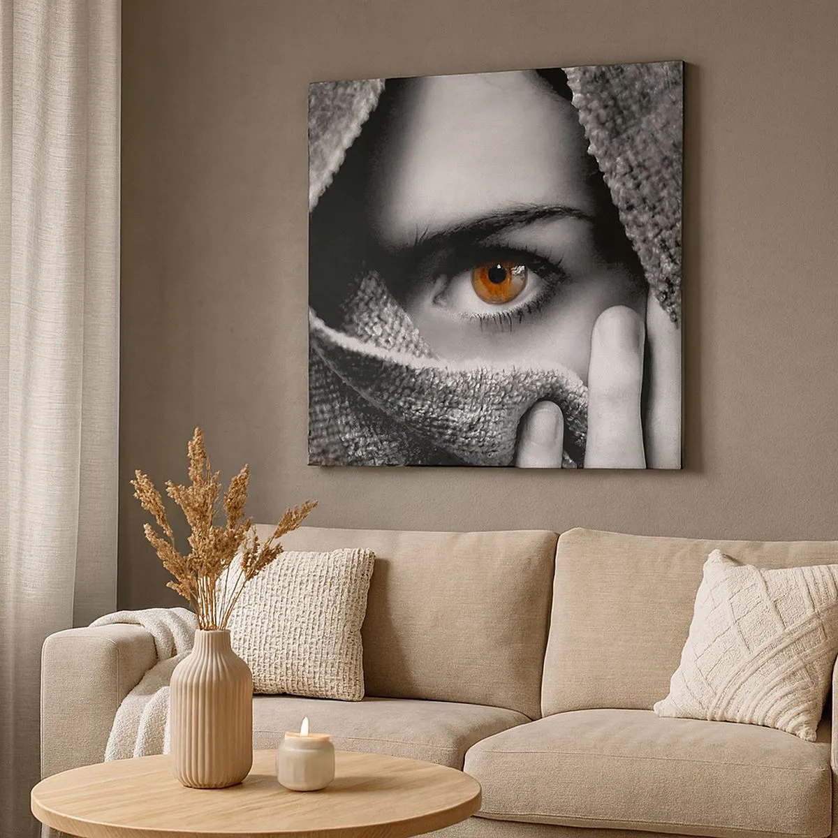 Impression sur toile - Image sur toile - Apprenez le secret - 30x30 cm