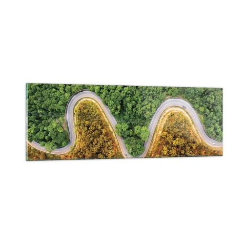 Impression sur verre - Image sur verre - Frontieres et differences - 90x30 cm