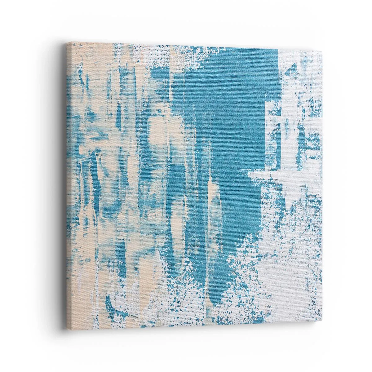 Impression sur toile - Image sur toile - À travers un iceberg - 40x40 cm