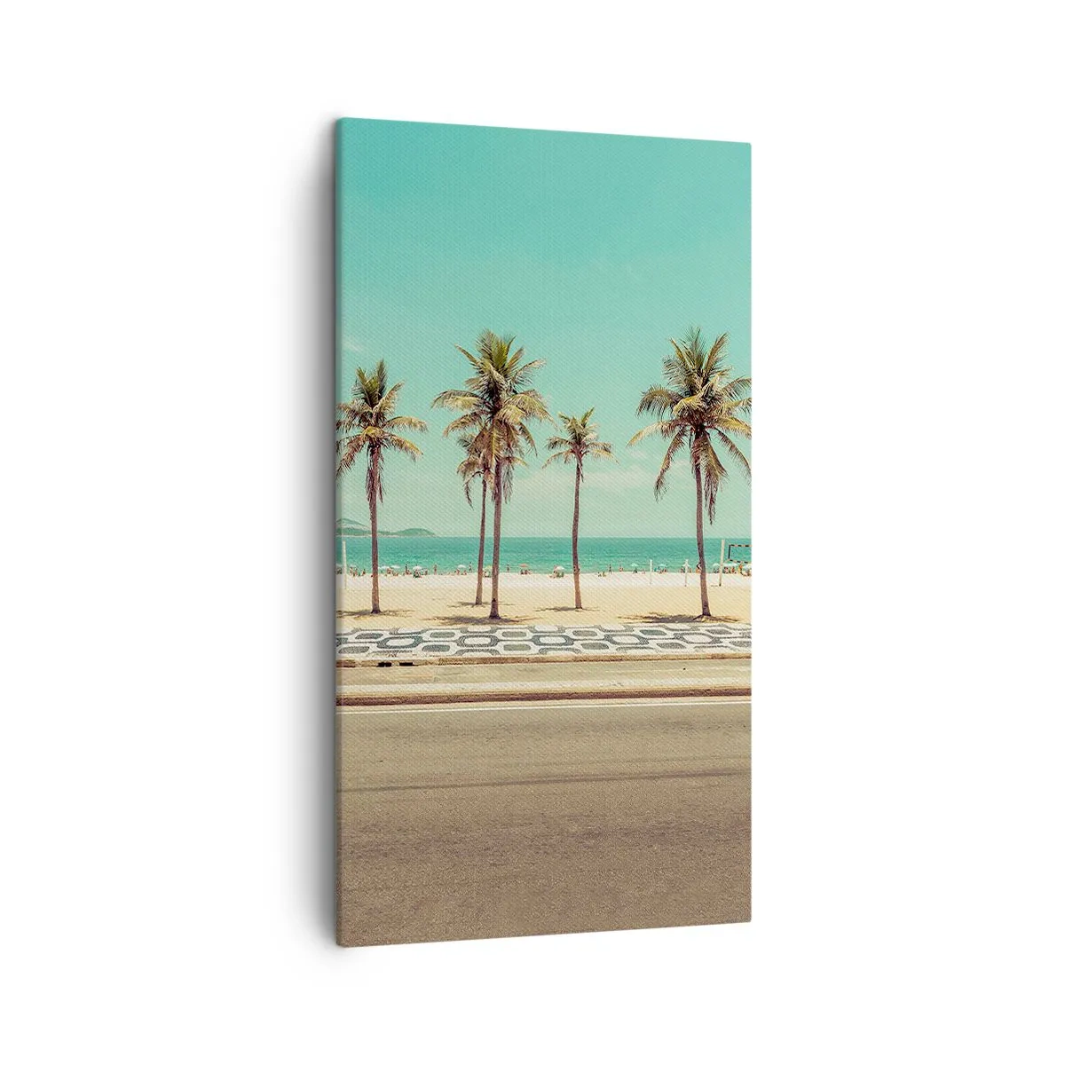 Impression sur toile - Image sur toile - Gardien de plage - 45x80 cm