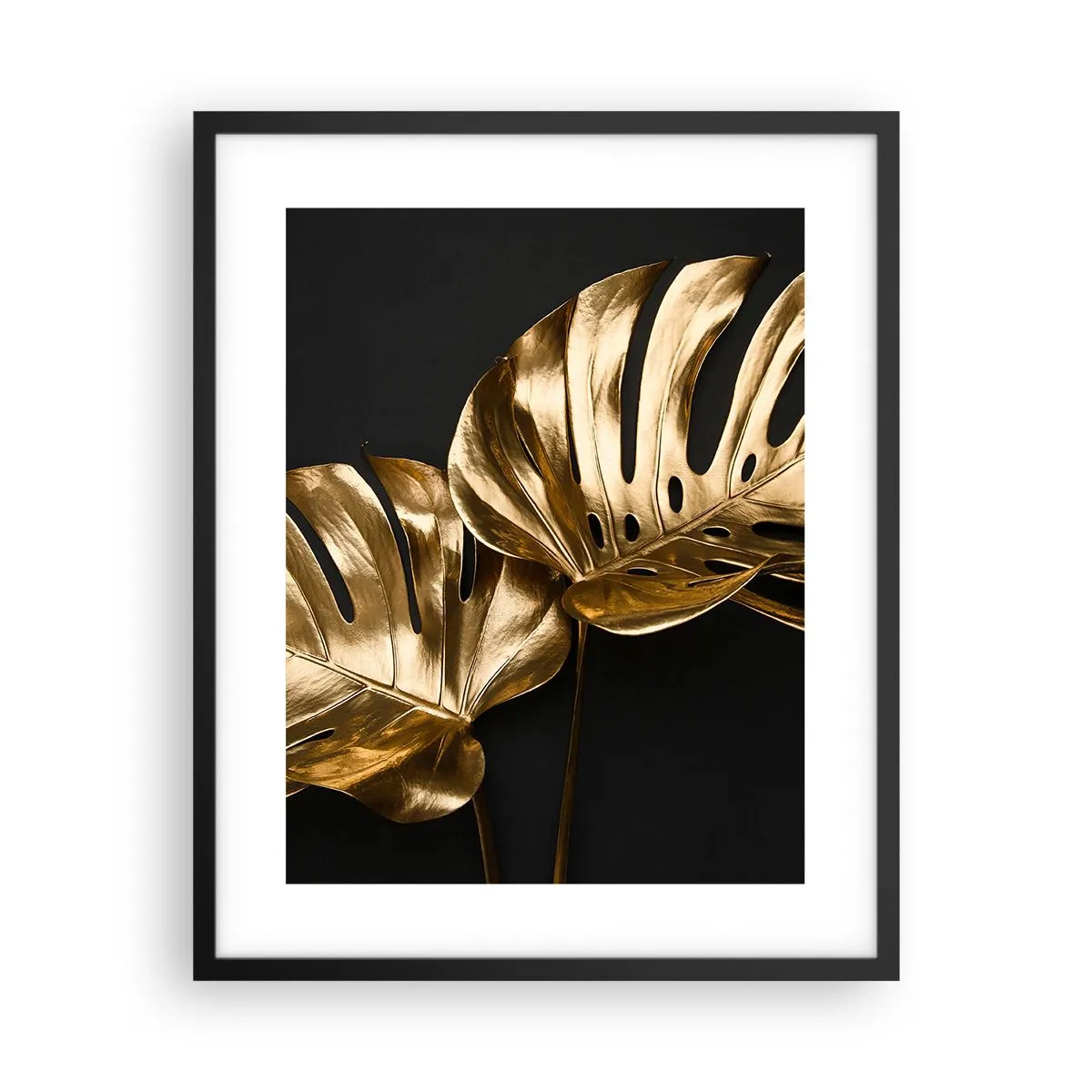 Affiche dans un cadre noir - Poster - Les trésors de la nature - 40x50 cm