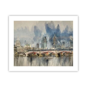 Affiche - Poster - Londres dans toute sa splendeur - 50x40 cm