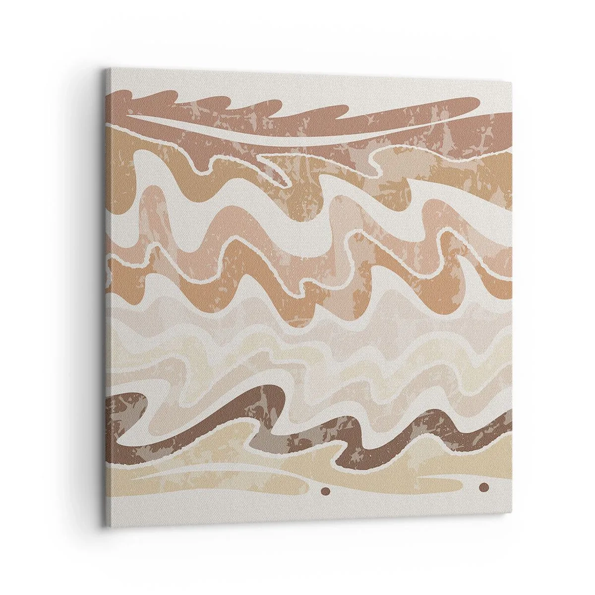 Impression sur toile - Image sur toile - Bonne énergie – bonnes émotions - 60x60 cm