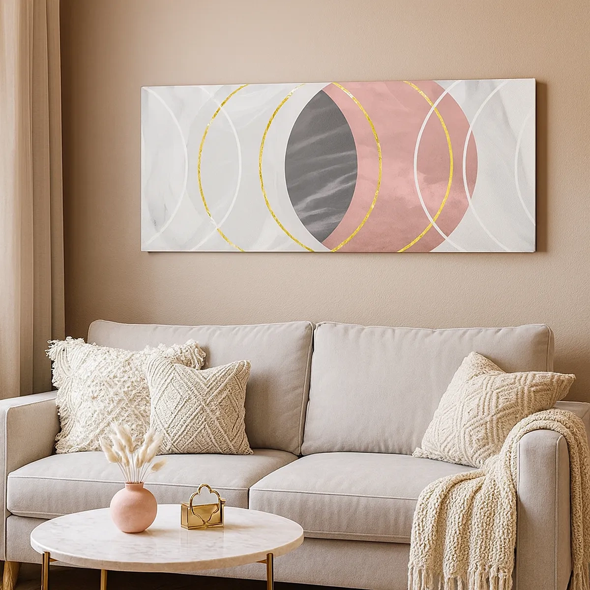 Impression sur toile - Image sur toile - Musique des sphères - 30x30 cm