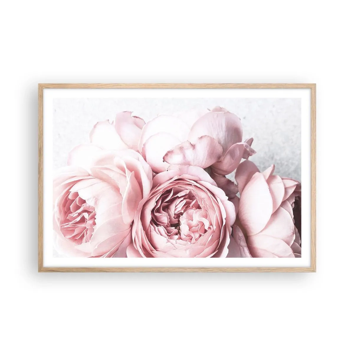 Affiche dans un chêne clair - Poster - Pour les romantiques - 91x61 cm