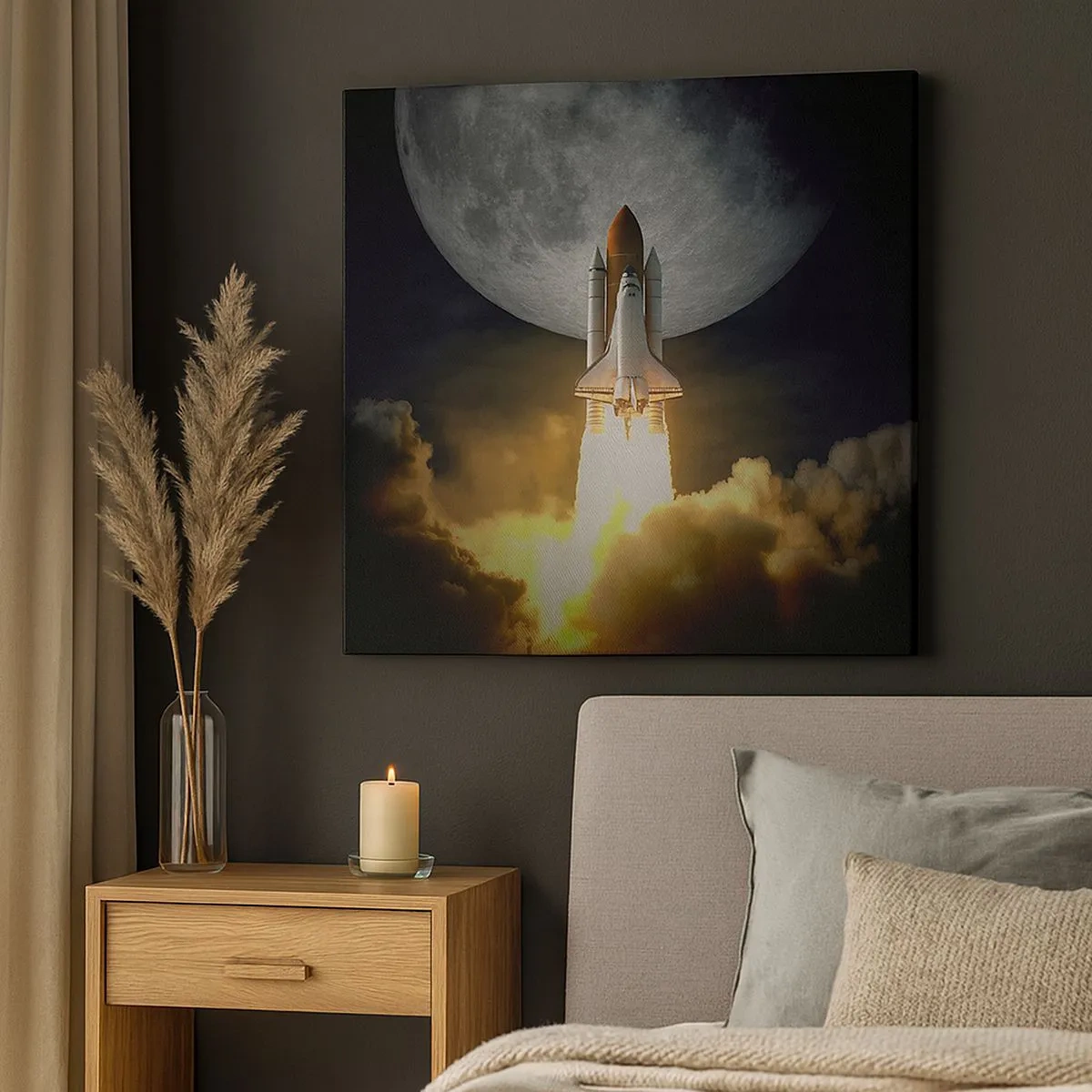 Impression sur toile - Image sur toile - Le début d'une aventure surnaturelle - 30x30 cm