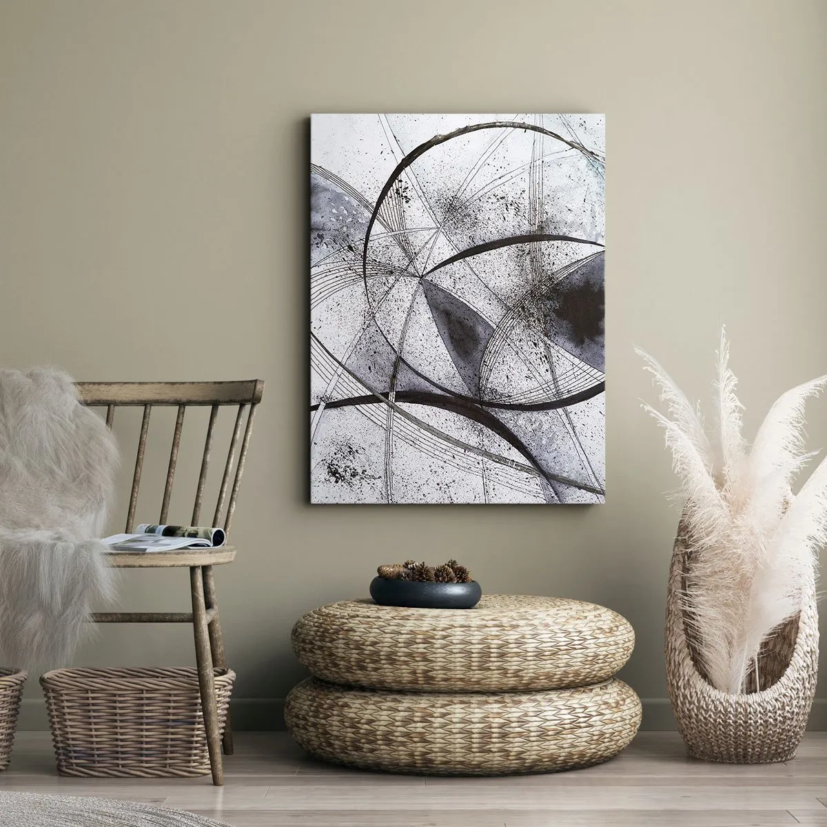 Impression sur toile - Image sur toile - Fantaisie futuriste - 65x120 cm