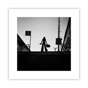 Affiche - Poster - Pèlerinage urbain - 30x30 cm