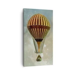 Impression sur toile - Image sur toile - Vols pionniers - 45x80 cm