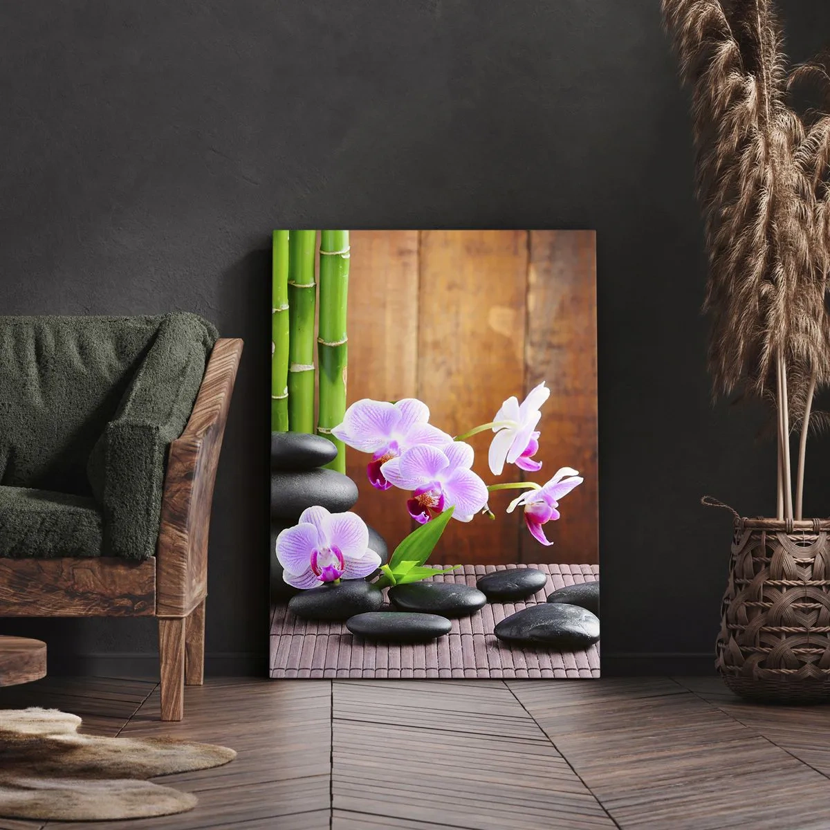Impression sur toile - Image sur toile - Rencontrez les plaisirs de l'est - 55x100 cm