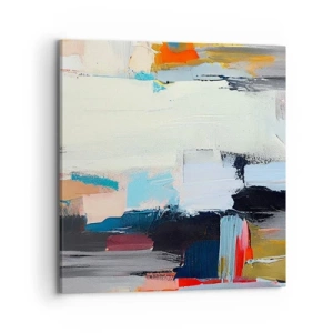 Impression sur toile - Image sur toile - Y a-t-il une méthode ? - 70x70 cm