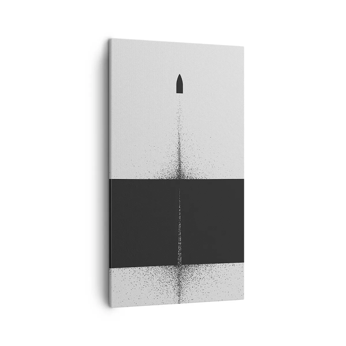 Impression sur toile - Image sur toile - Droit au but - 45x80 cm