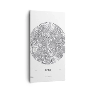 Impression sur toile - Image sur toile - Anatomie de Rome - 55x100 cm