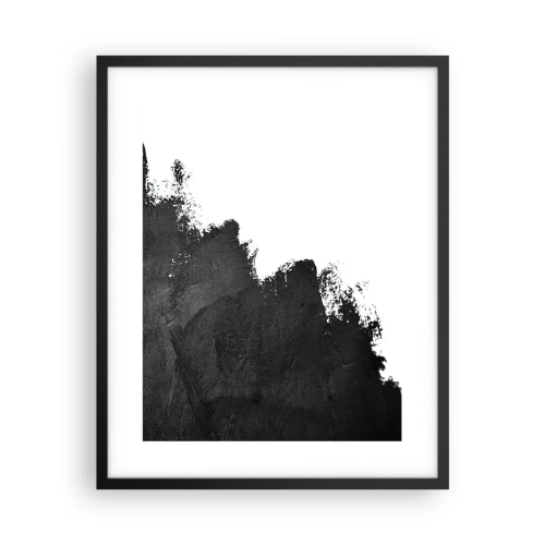 Affiche dans un cadre noir - Poster - Éléments : terre - 40x50 cm