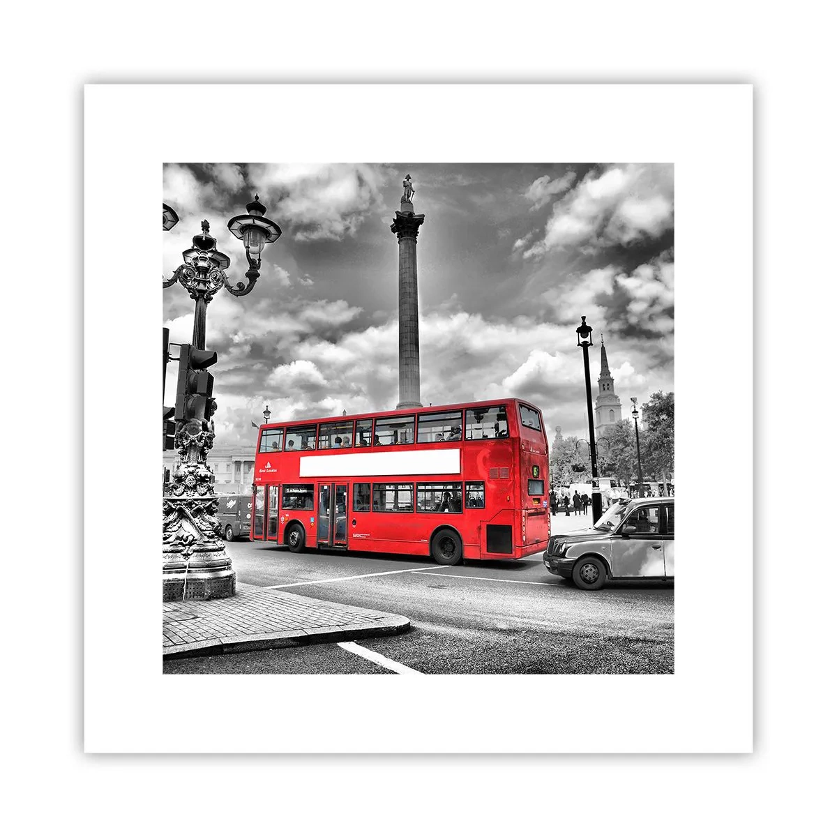 Affiche - Poster - La vraie circulation sanguine de la ville - 30x30 cm