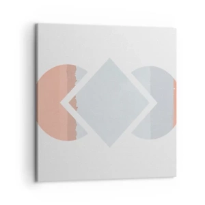 Impression sur toile - Image sur toile - La situation est clair - 60x60 cm