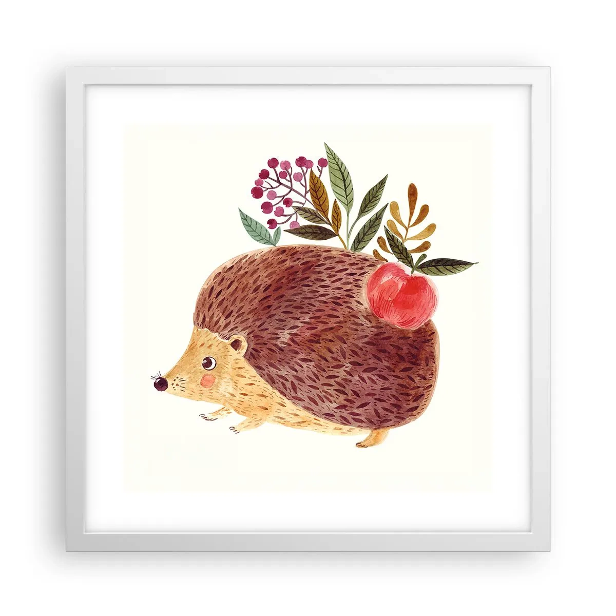 Affiche dans un cadre blanc - Poster - Et tu m’apprécies déjà - 40x40 cm