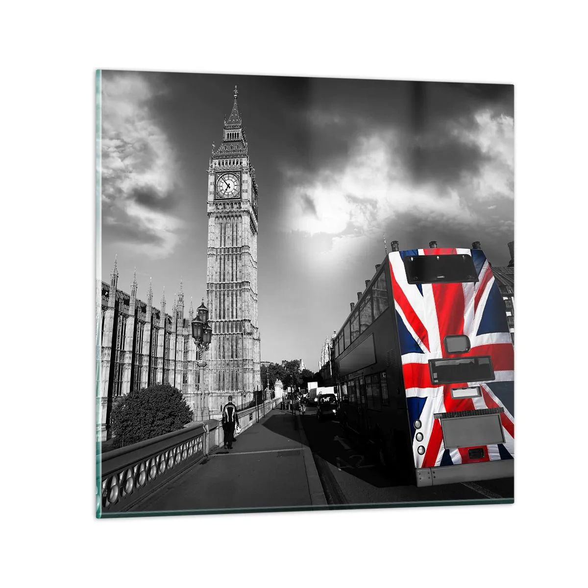 Impression sur verre - Image sur verre - Fière et grande - 70x70 cm