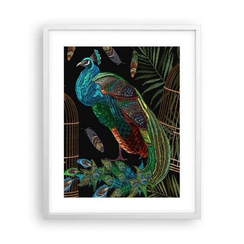 Affiche dans un cadre blanc - Poster - En robes royales - 40x50 cm