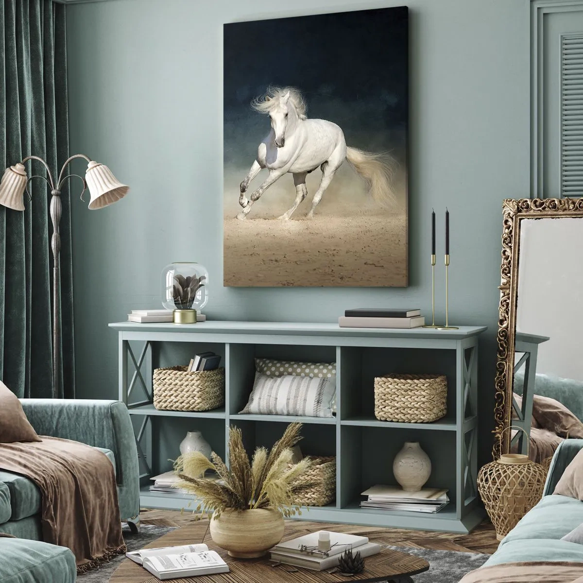 Impression sur toile - Image sur toile - La liberté à l'état pur - 45x80 cm