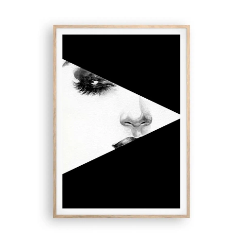 Affiche dans un chêne clair - Poster - Toujours inconnu - 70x100 cm