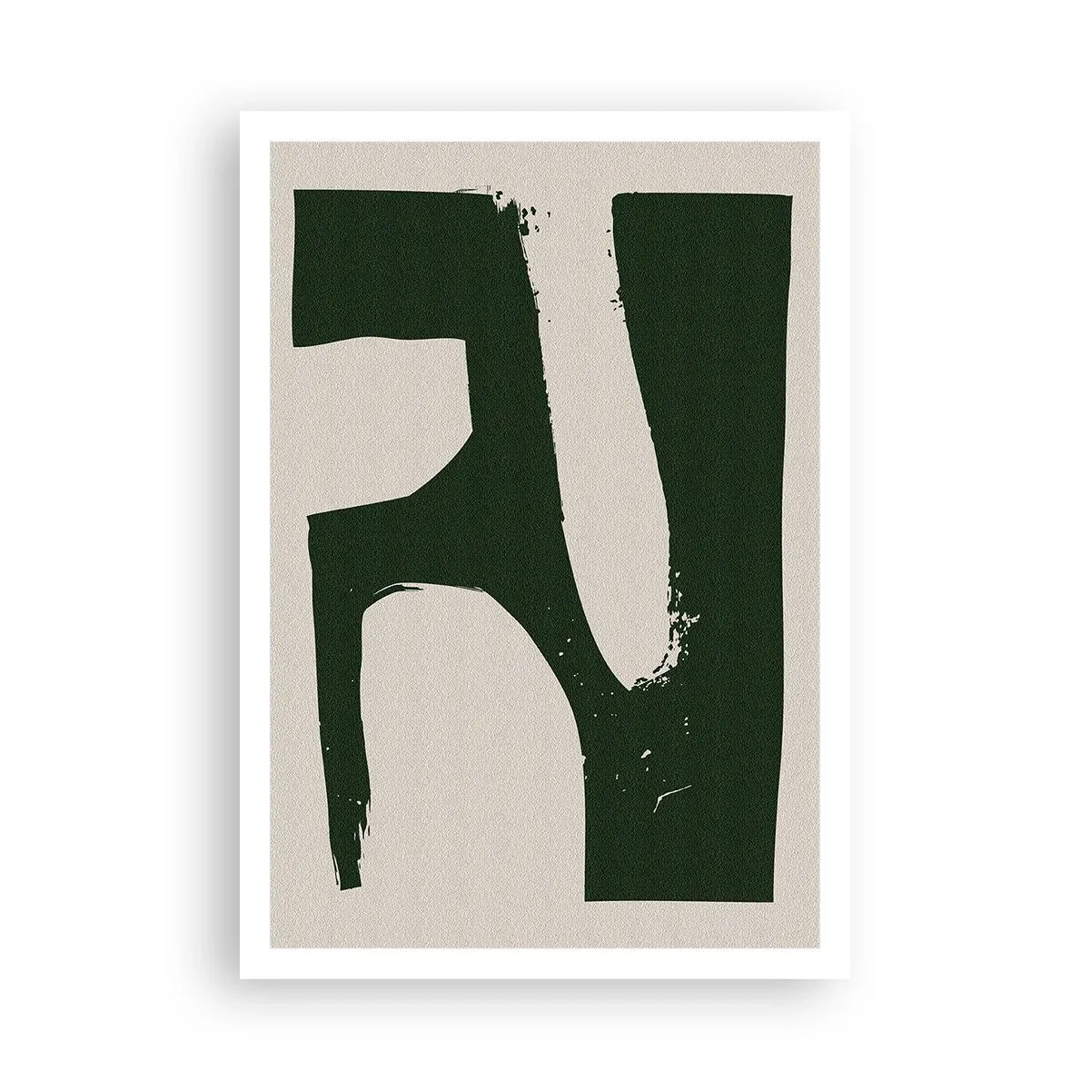 Affiche - Poster - Baies blanches - 70x100 cm