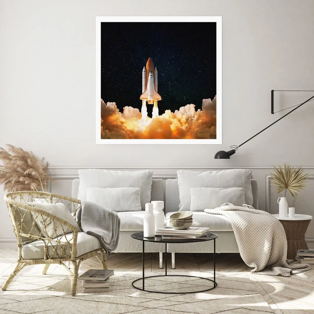 Affiche - Poster - Ad astra! - 40x40 cm