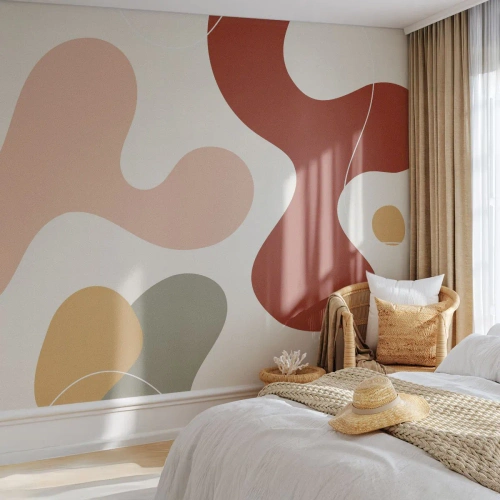 Papier Peint Autocollant Deluxe Sticker - Entrelac - Abstraction, Morceau, Imagination - 400x280 cm